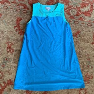 Jude Connelly Molly blue color block dress